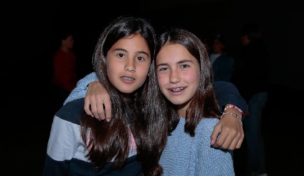  María Navarro y Alexa Pizzuto.
