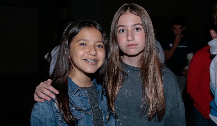  Ana Pau Castañeda e Isa Burberg.