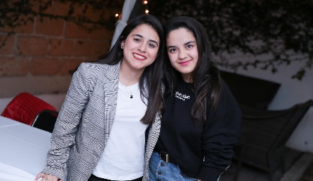  María José Miranda y Karla Serna.