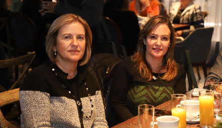 Marlú Estrada e Ingrid Pérez.