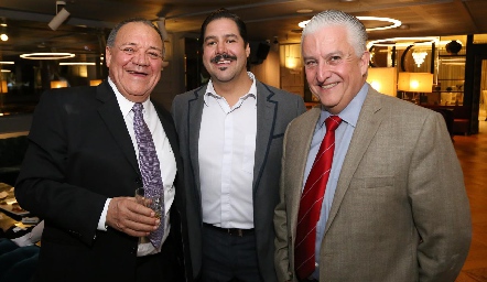  Luis Chaires, Miguel Martínez y Luis Gómez.
