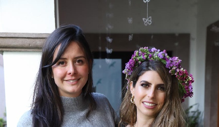  María Fernanda Díaz e Isa Garza.