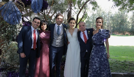 Alejandro Mancilla, Tere Guerrero, Federico Díaz Infante, Teté Mancilla, Alejandro Mancilla y Dany Mina.