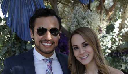  Guillermo Paredes y Ana Rangel.
