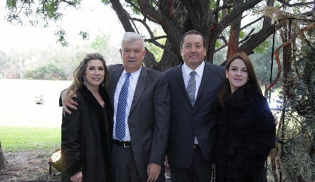  Lorena González, Armando de la Parra, Rafael Olvera y Diana Guel.