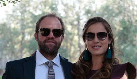  Rodrigo Aranda y Carmelita Berrueta.