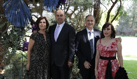  Coco Mendizábal, Fernando Pérez, Víctor Medlich y Alicia Gallegos.