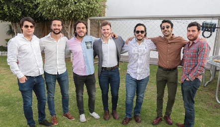  Héctor Herrera, José Maza, Miguel Padilla, Keko Mendizábal, Moisés Castro, Iago Curiel y Ramiro Rodríguez.
