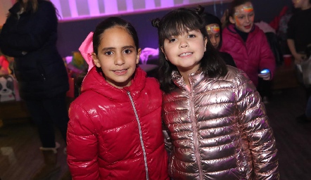  María Güemes y Valentina Mercado.