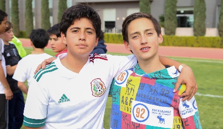  Marcelo y José.