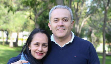  Amaranta Martínez y César Ortega.