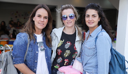  María Sotomayor, Cristina Ocejo y Ana Sofía Velázquez.
