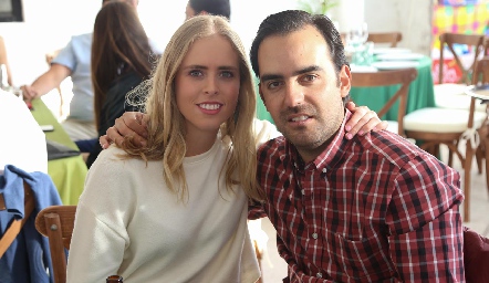  Ingrid Velasco y  Rafa Olmos.