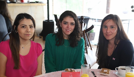  Daniela de Silos, Elizabeth Álvarez y María José Calderón.