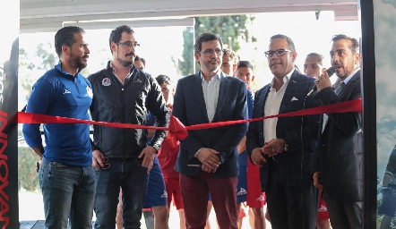 Inauguración De BH Excercycle Gim en la casa del Atlético de San Luis.