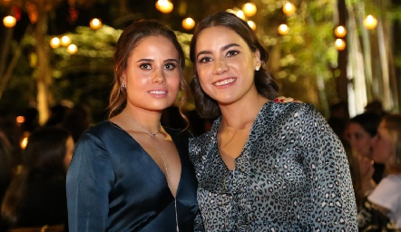  Las primas Serna, Nuria Alcalde Serna y Ximena Gómez Serna.