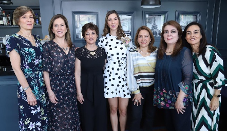  Cecilia Bárcena, Mónica Dorador, Lorena Maza, Paulina Solano, Alicia de la Rosa, Jenny Cázares y Carmen Zapata.