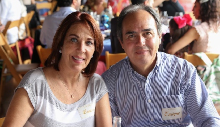 Lourdes Alcalde y Enrique Estrada.
