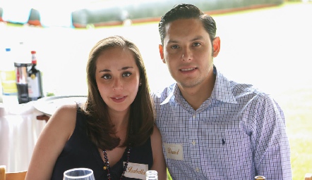  Isabela Estrada y David Hernández.