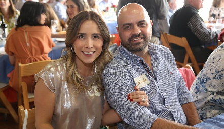 Fabiola De Aguiñaga y Roberto Recio.