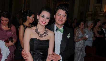  Montse Muñiz y Adrián Martínez.