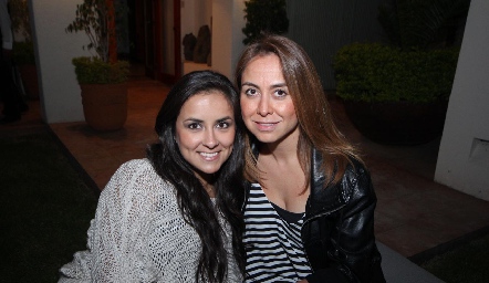 Clarissa y Josune Arzola.