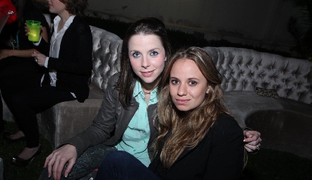 Sofía Valladares y Paulina López.