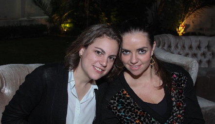  María José Foyo y Rocío Muriel.