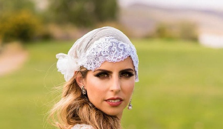  Isa Garza bellísima el día de su boda.