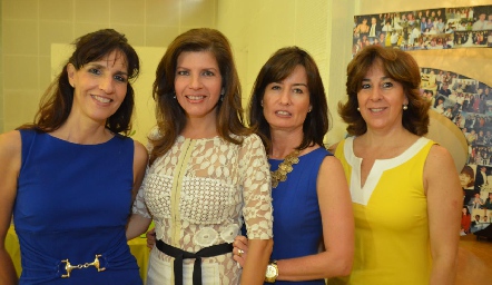  Mónica, Ana Lucia, Gaby y Lorena.