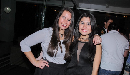  Ale Rivera y Jimena Castillo.