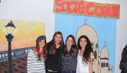  Ana Pau Bravo, Ana Gaby Motilla, Mariana Fernández y Paula Ortiz.