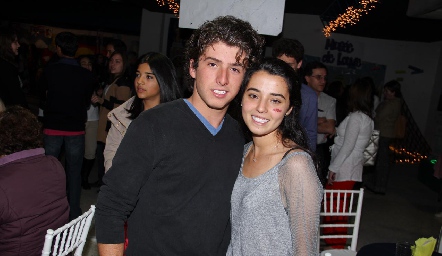 Juan Carlos Navarro y Brenda Aguilar.
