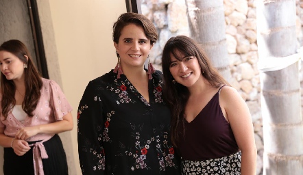  María Autrique y Paula de la Rosa.