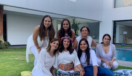  María Leal, Claudia Villasana, Claudia Ávila, Rosy Rodríguez, Ale Ascanio, Andrea Ascanio y Alejandra Quesada.