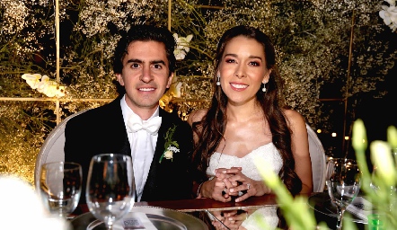  Guillermo Gómez y Michelle Cano ya son esposos.