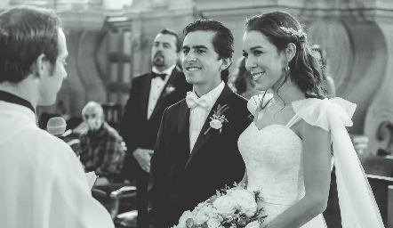  Guillermo Gómez y Michelle Cano.