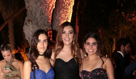  Isa Pérez, Ana Gaby Motilla y Rocío de la Vega.