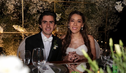  Guillermo Gómez y Michelle Cano ya son esposos.