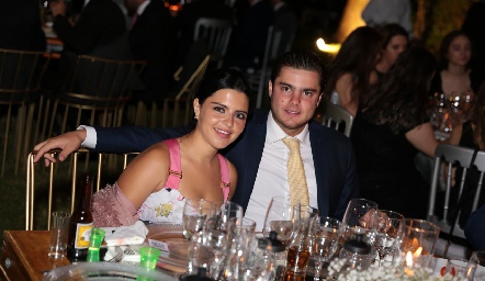  Daniela de los Santos y Santiago Rosillo.