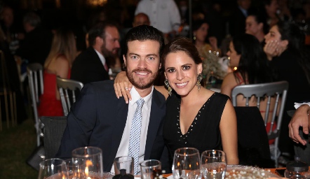  Roberto Lozano y Paulina Aguirre.