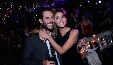  Diego Tron y Mónica Serrano.
