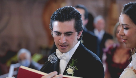  Guillermo Gómez y Michelle Cano.