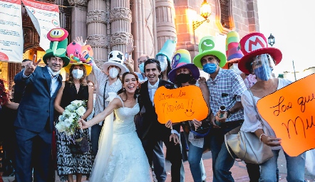  Boda de Guillermo Gómez y Michelle Cano.