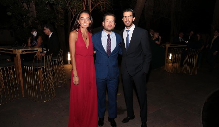  Marianela Villasuso, José Zendejas y Ricardo Gómez.
