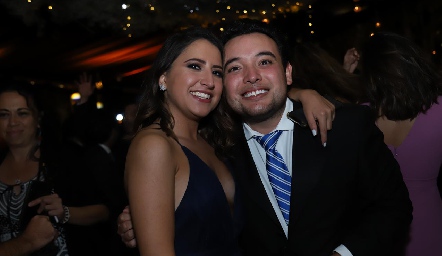  Disfrutando de la noche.