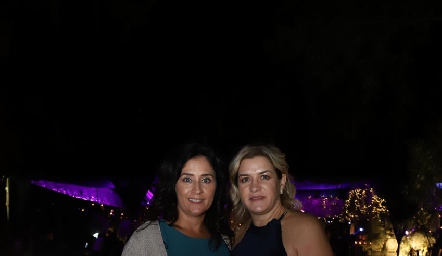  Verónica Conde y Maricarmen Pizzuto.