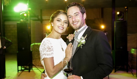  Claudia Miranda García y Marcos Del Valle Ruiz ya son esposos.