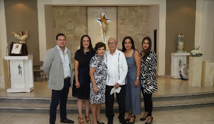  Javier, Cristina, Cuquis, Javier, Vero y Patricia Vallejo.