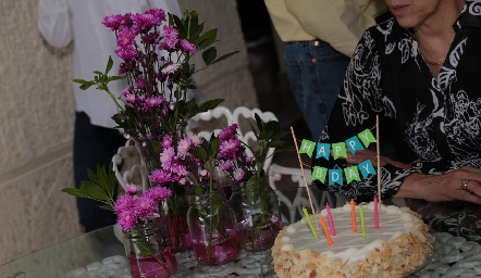  Un rico pastel.